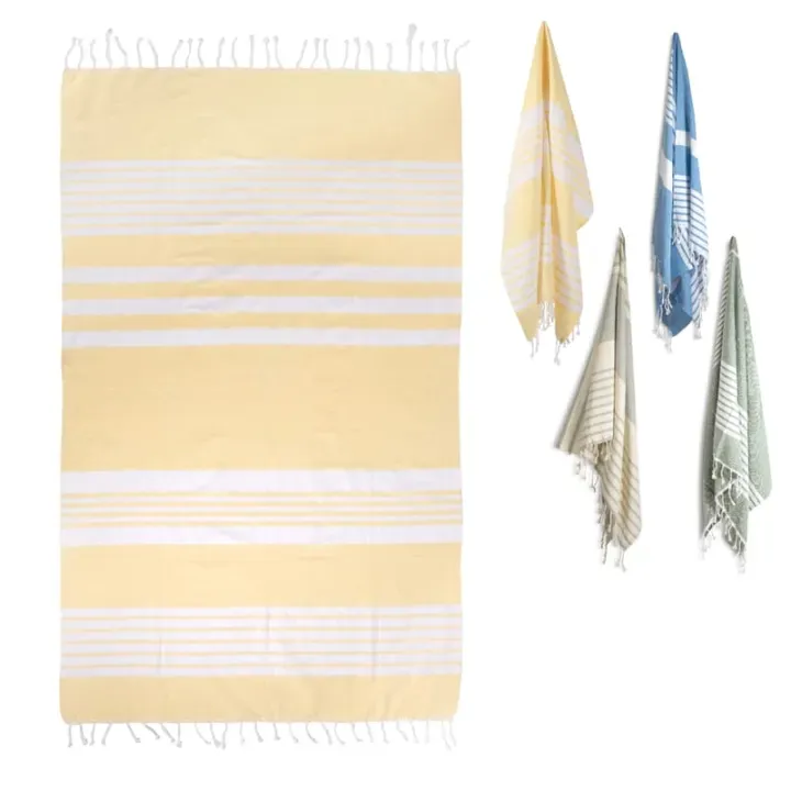 Sagaform Ella Hamam Towel organic cotton 90x170cm - LT52008 (gadzety reklamowe)